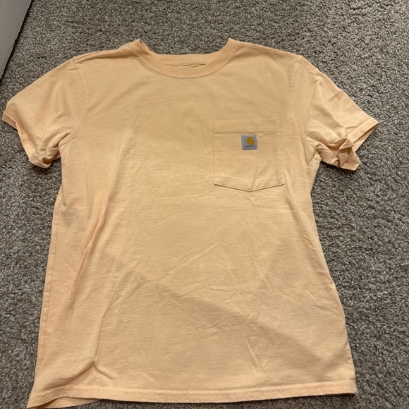 Carhartt Tops - Carhartt Light Orange Loose Fit Tee